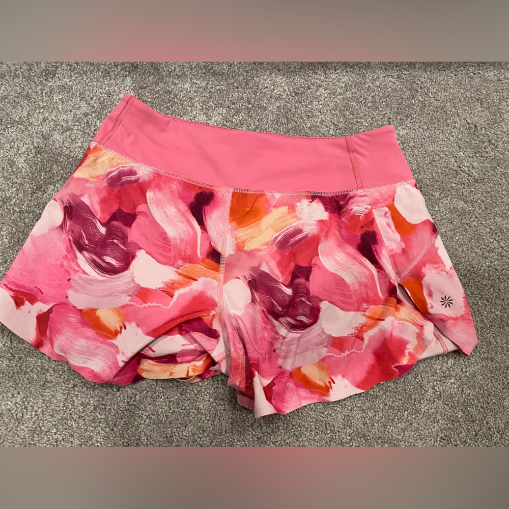 Athleta running shorts, good condition; size 4